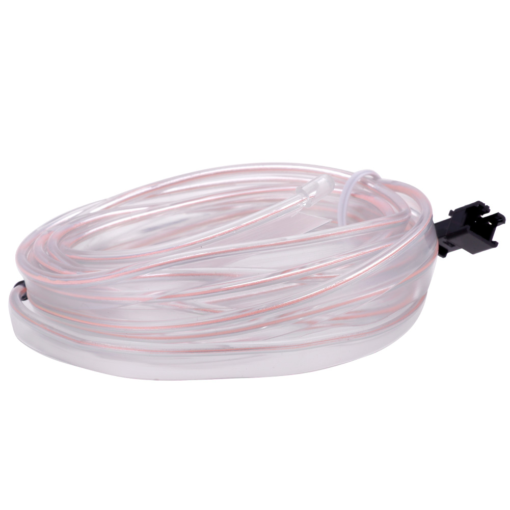 1-5m Auto Innen Atmosphäre Beleuchtung LED Streifen 5V DIY Flexible EL Kaltlicht Linie Rohr mit USB Auto