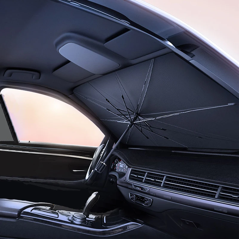 Auto Sonnenschirm Regenschirm Auto Sonnenschutz Schutz Sonnenschirm – Bild 6