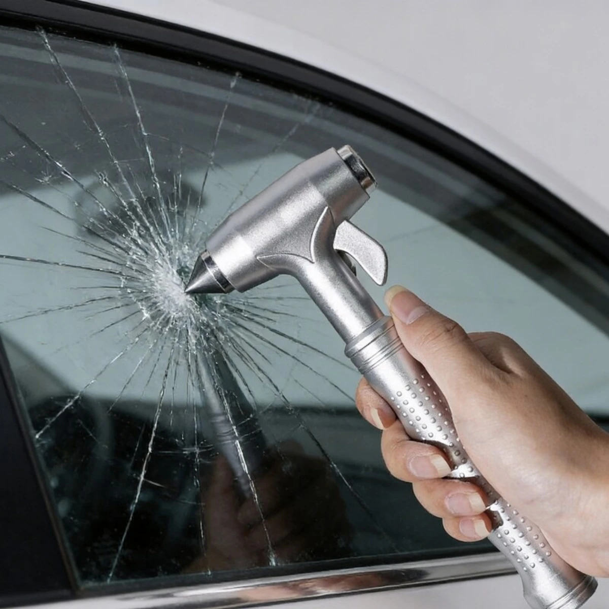 Notfall-Autosicherheitshammer mit Gurtschneider und Fensterbrecher – Bild 2