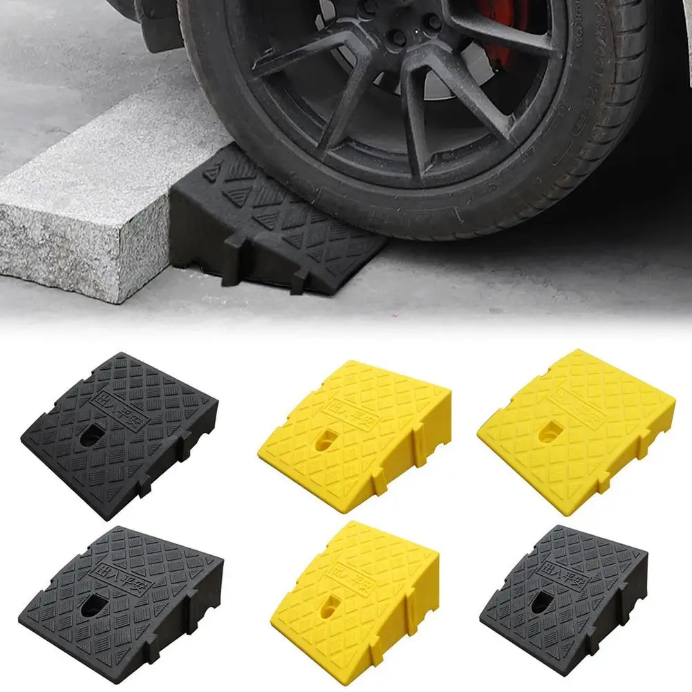 Robuste Einfahrtsrampen, 7/13 cm Höhe, tragbar, rutschfest – Bild 2