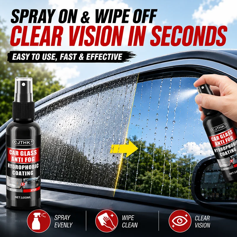 Auto-Glas Anti-Regen Wasserabweisender Spray Nano Hydrophobe – Bild 3