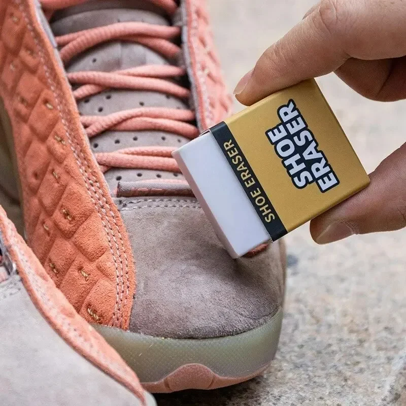 Schuh-Reinigungsradierer Sneaker-Pflege Lederreiniger für Wildleder – Bild 3