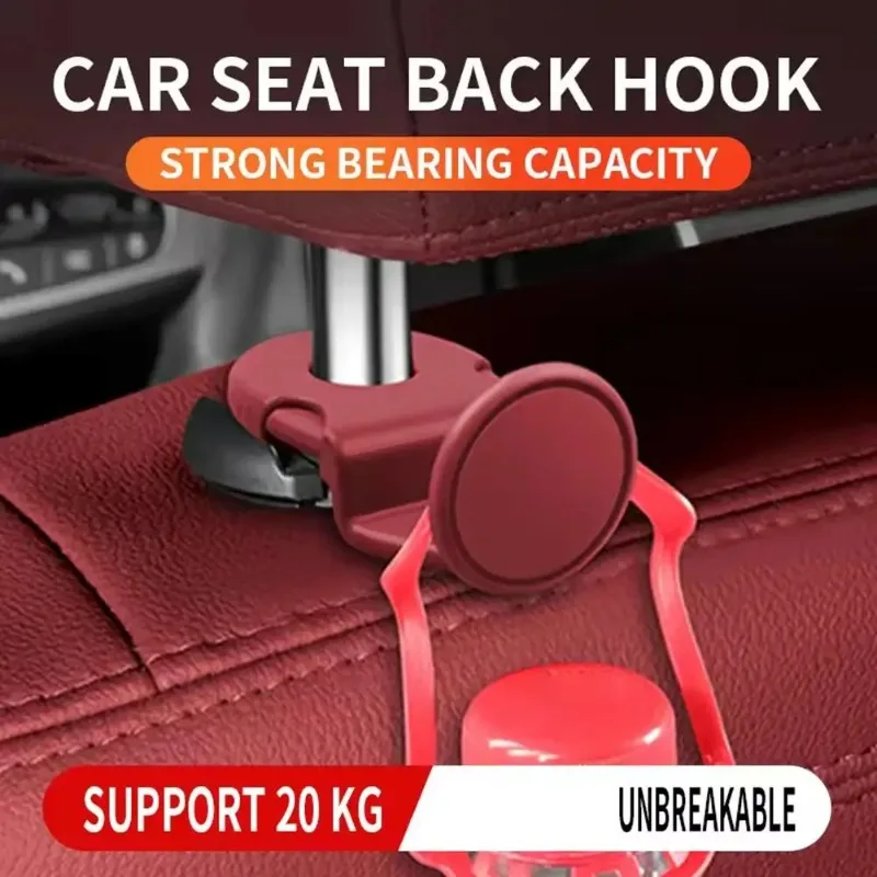 Auto Rücksitz Haken Auto Innen Organizer Zubehör 20KG Heavy (2 Stück) – Bild 4