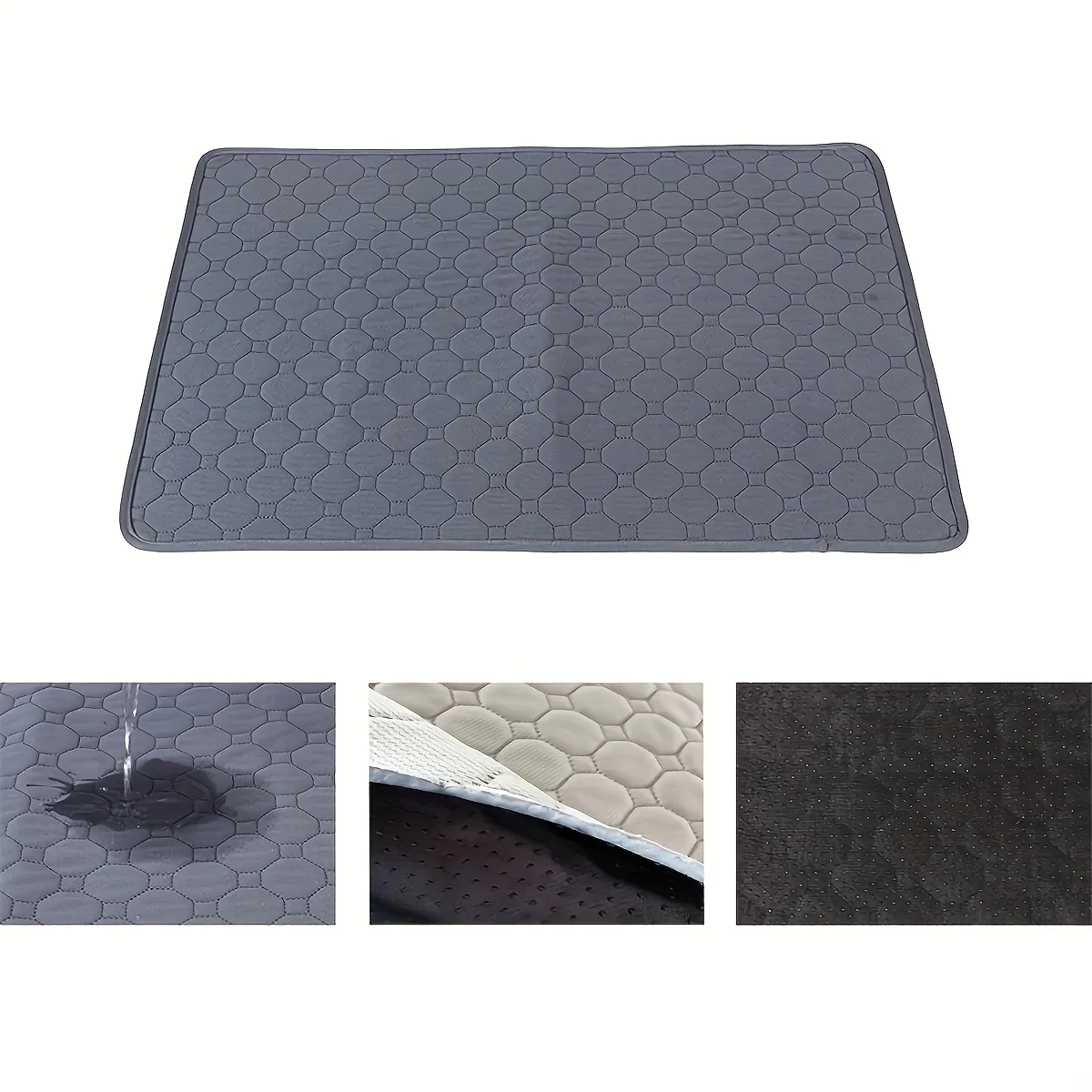 Winter Hund Pee Pad Wiederverwendbare Waschbar Hund Urin Matte Auto – Bild 2