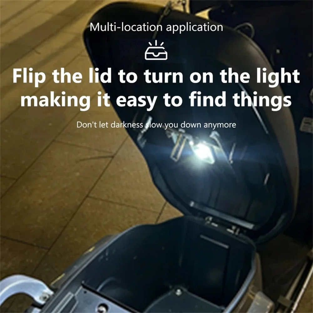 Motorrad-Kofferbox-Sensorlicht LED-Heckbox-Antikollisionslampe – Bild 2
