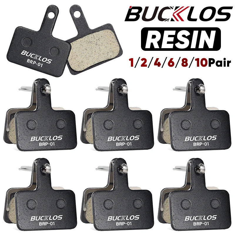 BUCKLOS Harz Scheibenbremsbelag Für SHIMANO B01S Verschleißfeste Hydraulische Bremsbeläge MTB Bremsbeläge