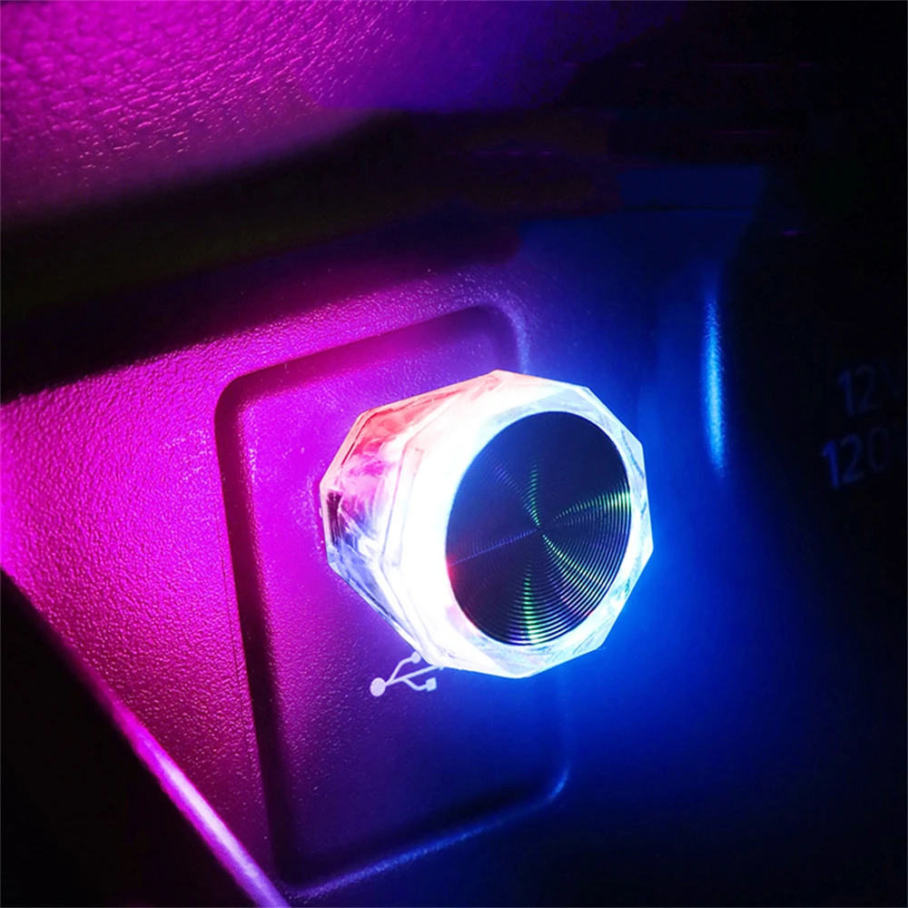 Usb Lampe Auto Innen Lichter Innen Auto Beleuchtung Atmosphäre Lampe Nacht Licht Auto Fuß Umgebungs Auto