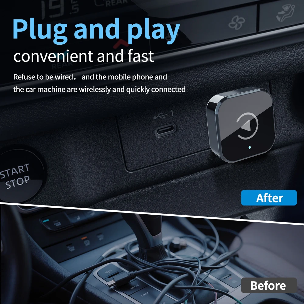 (2026 Verbessert) Kabelloser CarPlay-Adapter für Apple iPhone – Bild 2