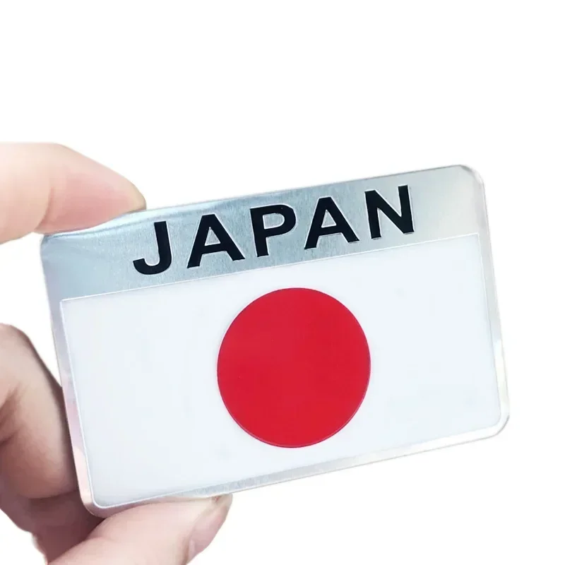 Japan Japanische Flagge Schild Emblem Metall Abzeichen Auto LKW – Bild 5