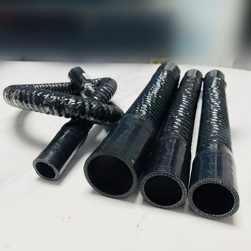 Schwarz Universal Auto Silikon Flexible Schlauch Lufteinlass Rohr – Bild 5