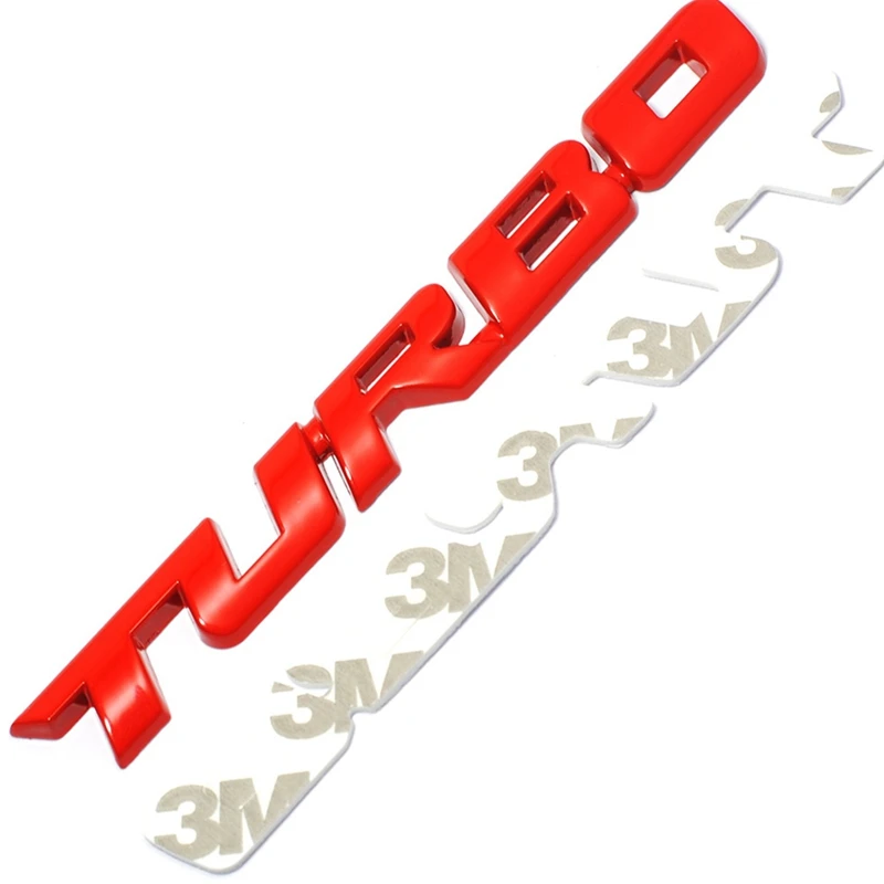 Auto 3D Metall Chrom Zinklegierung Modifizierte Turbolader Turbo – Bild 3
