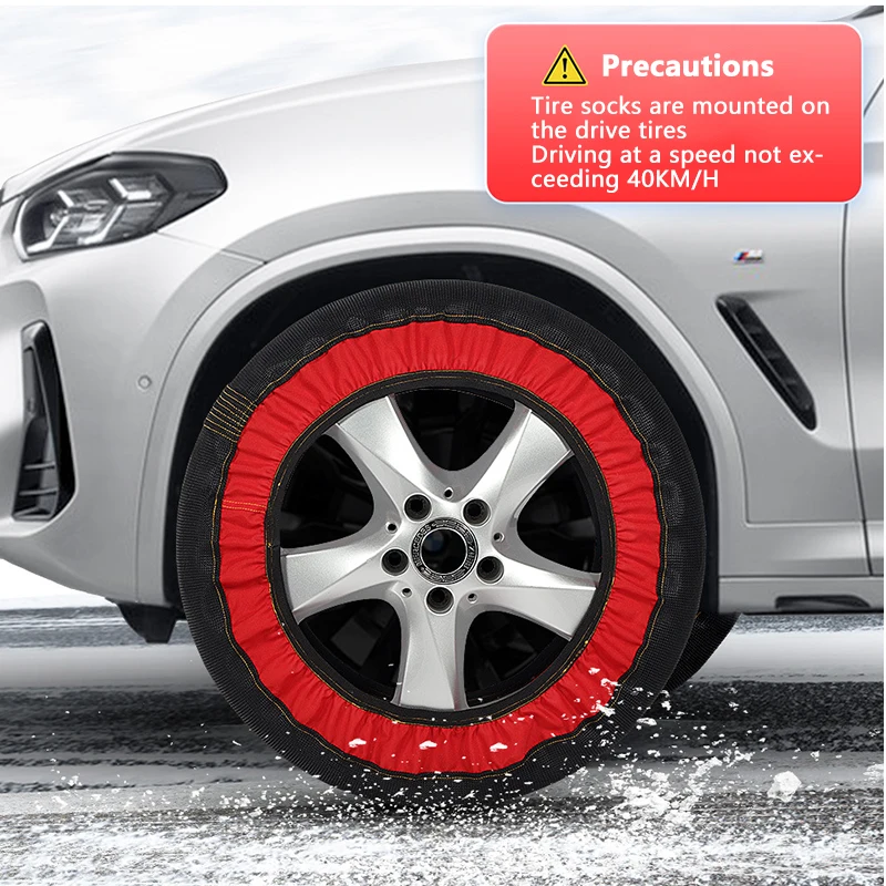 Auto-Radkette für Winter, Autozubehör, rutschfeste Ketten – Bild 5