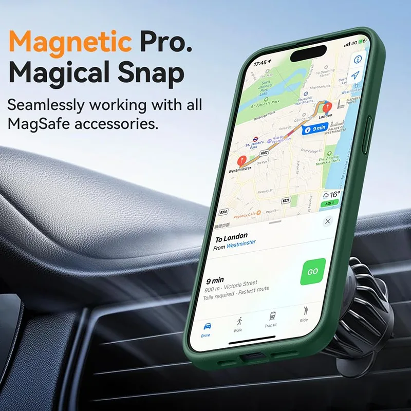 Luxuriöse Mattierte Handyhülle für iPhone 18 17 17e 16e 16 15 14 13 12 – Bild 3