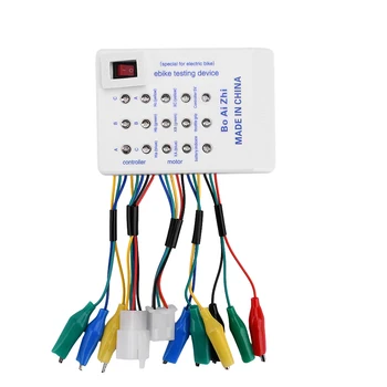 Bürstenloser Motortester für Elektroautos, E-Bikes, Roller, bürstenloser Motor, Controller-Tester 60 ° /120 °