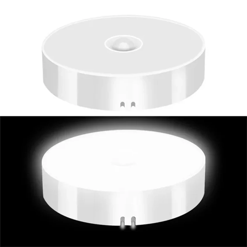 Motion Sensor LED Nachtlicht USB Aufladbare Nacht Lampe Für Küche Schrank Garderobe Lampe Treppe Drahtlose LED
