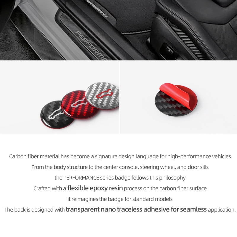 Tesla 2019-Modell 3 Highland 2024 Modell Y Juniper Carbon Fiber Hinten – Bild 5