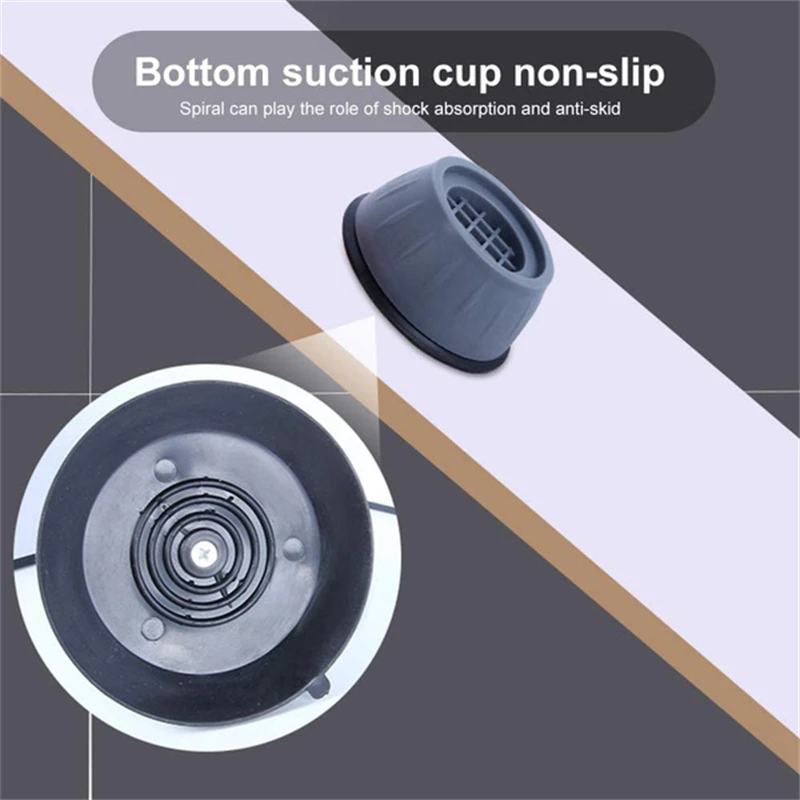 Anti Vibration Füße Pads Wasserdichte Beine Slipstop Stille (4 Stück) – Bild 4