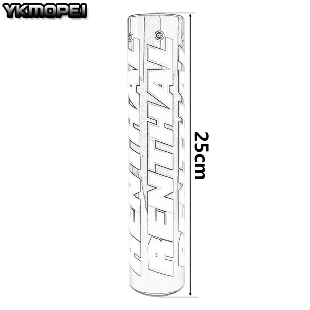 25 cm verlängerte Motorrad-Lenkerpolster 7/8 Zoll Lenkerpolster – Bild 2