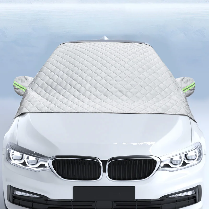 Auto Winter Windschutzscheibe Schnee Abdeckung Auto Sonnenschutz Block Frost Schutz Sonnenschutz Anti-eis