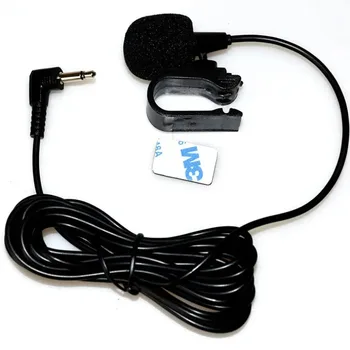 Auto Audio Mikrofon 3,5mm Clip Jack Stecker Mic Stereo Mini Wired Externe Mikrofon Für Auto DVD Radio Profis