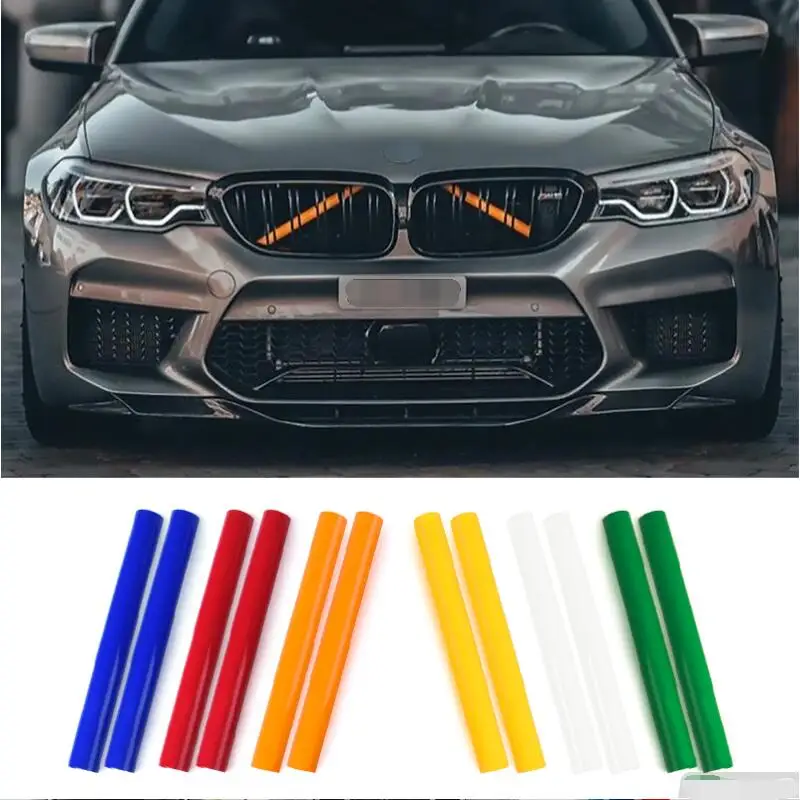 Sport Aufkleber Auto Kühlergrill Nase Trim Lufteinlass Bar Streifen Vent Für BMW F20 F21 F22 F23 F30 F31 F32