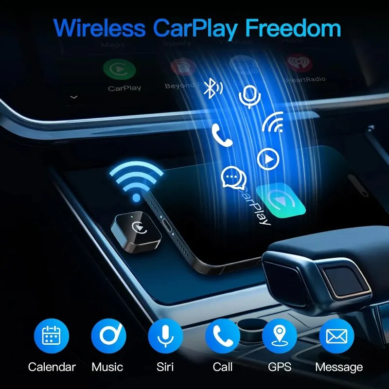 (2026 Verbessert) Kabelloser CarPlay-Adapter für Apple iPhone – Bild 2