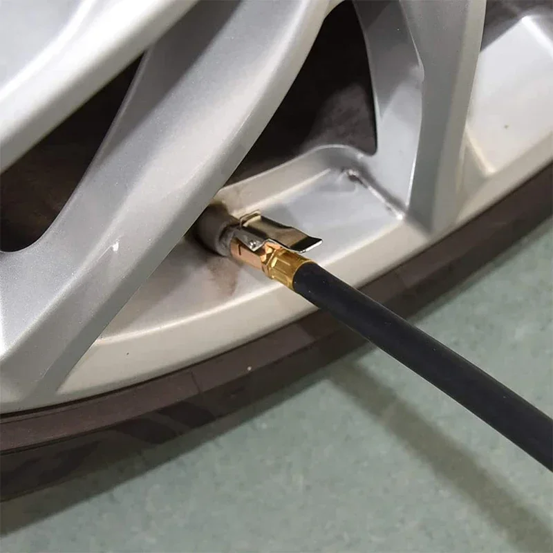 Tragbarer aufblasbarer Pumpenanschluss, Autoreifen-Luftfutter – Bild 2
