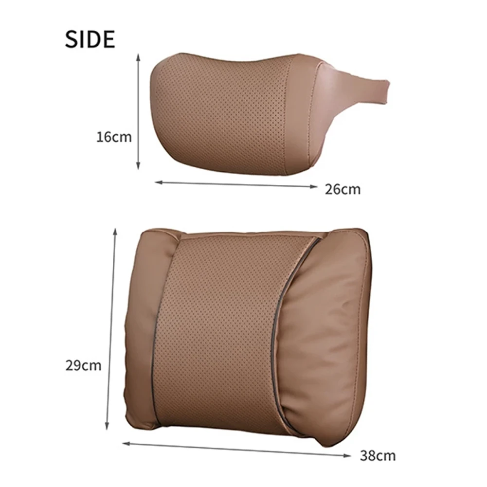Universelles Auto-Sitzkopfstützen-Nackenkissen, 3D Ergonomische – Bild 5