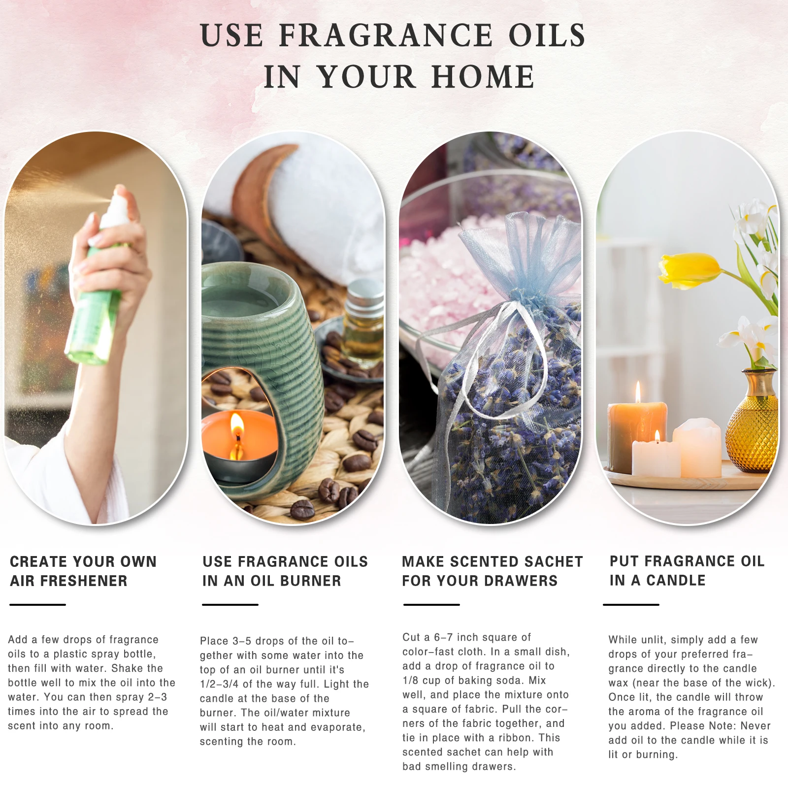 PHATOIL Natürliches ätherisches Pflanzenöl 10 ml Eukalyptus Lavendel – Bild 6