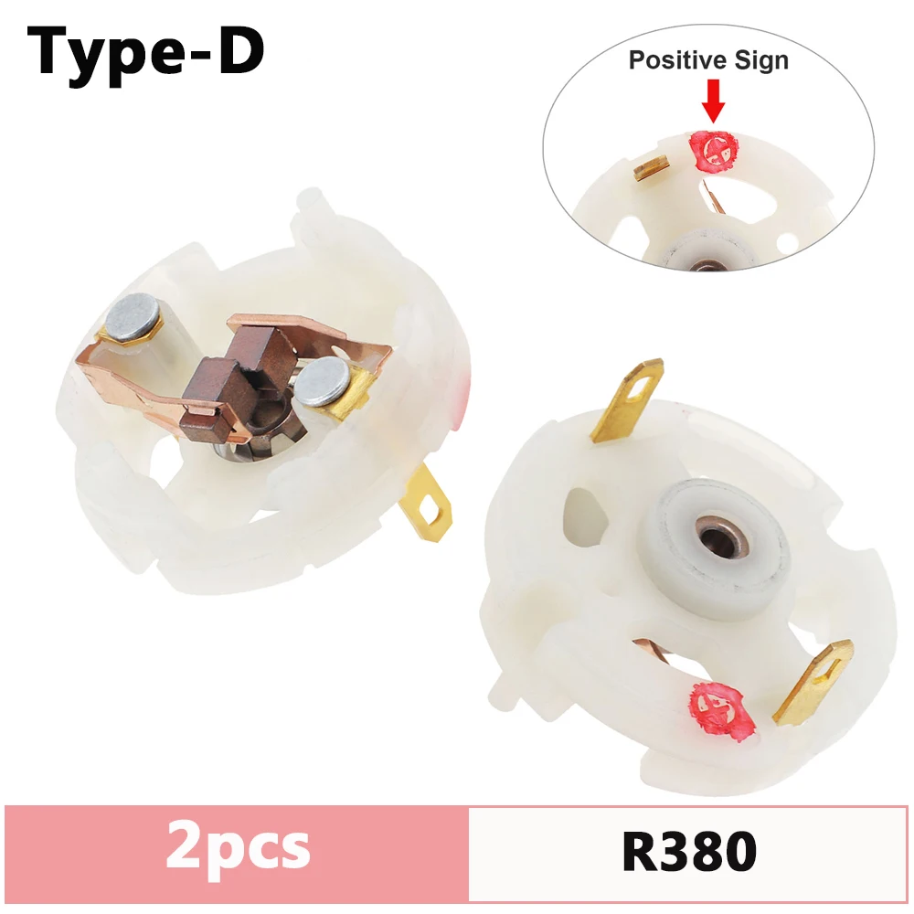 RS550 RS380 RS775 DC Motor Kohlebürstenhalter für Bohrmaschine/Elektroschrauber (2 Stück)