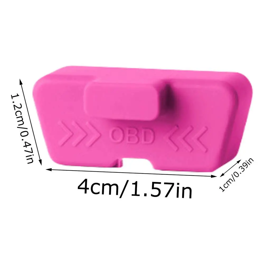 Silikon Auto OBD Port Abdeckung Wasserdicht Rost-proof OBD Port Lock Schutzhülle Staub OBD Verstopfung Kappen