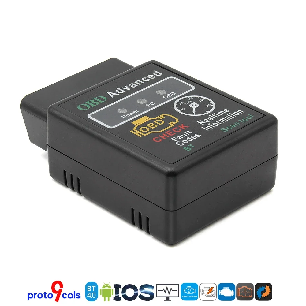 ELM327 Bluetooth 4,0 Auto OBD2 Scanner ULME 327 BT Für Android & IOS – Bild 2