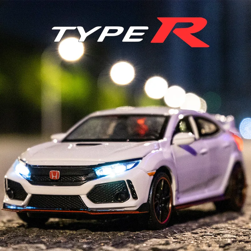 1/32 Honda Civic Type R Spielzeugauto für Kinder – Bild 4