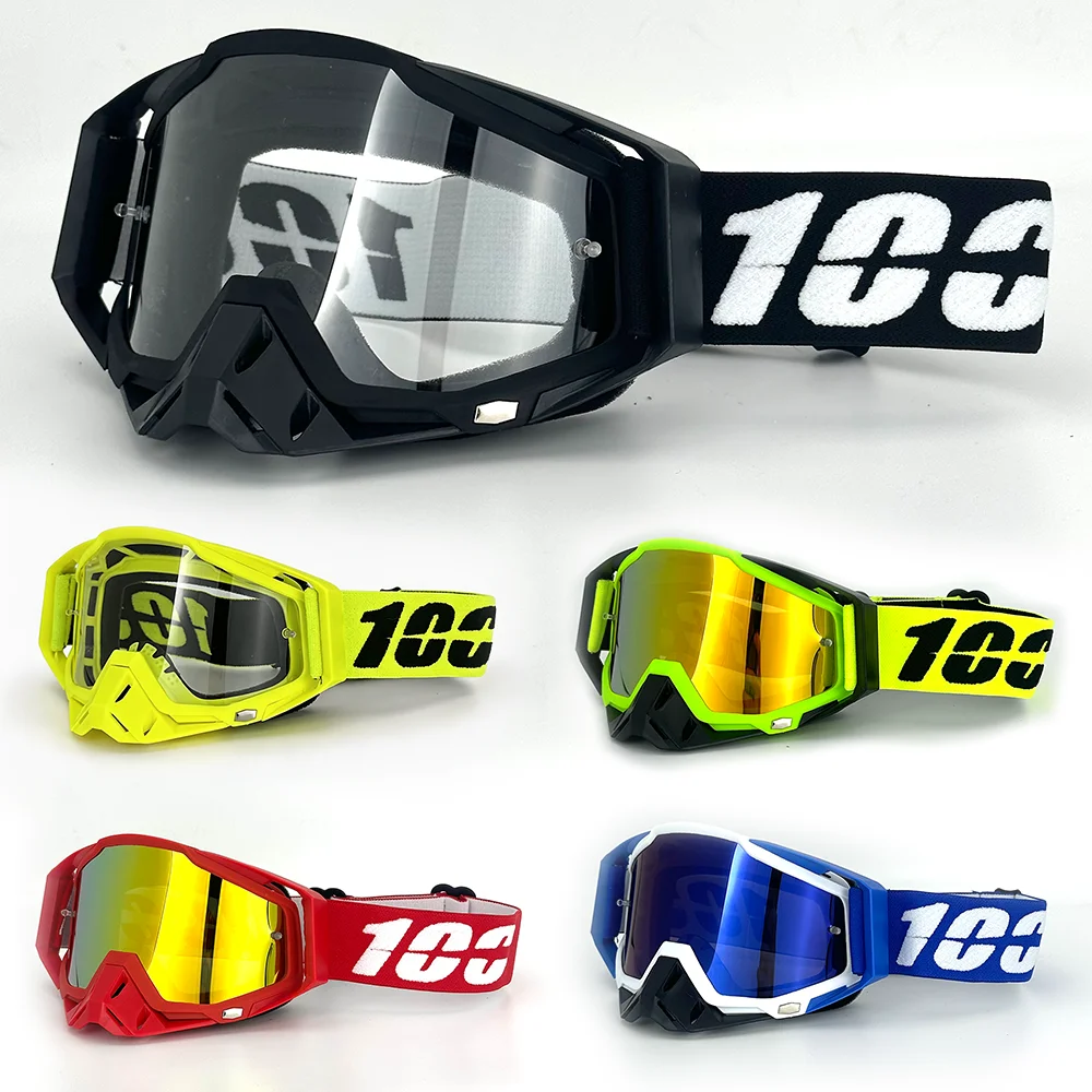 Motorradbrille für Herren, Motocross-Schutzbrille, Helm-MX-Moto-Dirt-Bike-ATV-Ski-Outdoor-Sportbrille