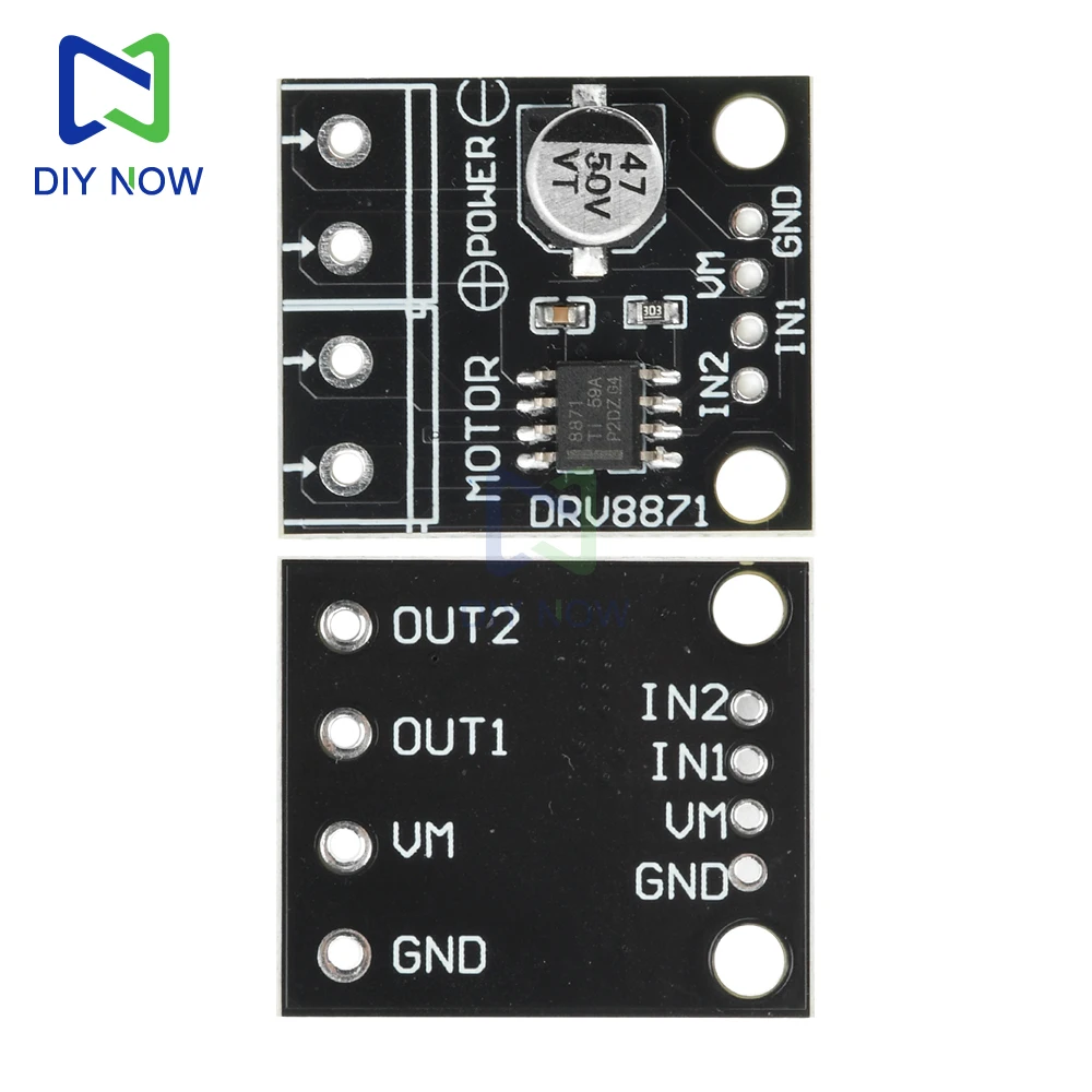 DRV8871 DC 6,5-45 V H-Brücke Motortreibermodul 3,6 A gebürstete – Bild 4