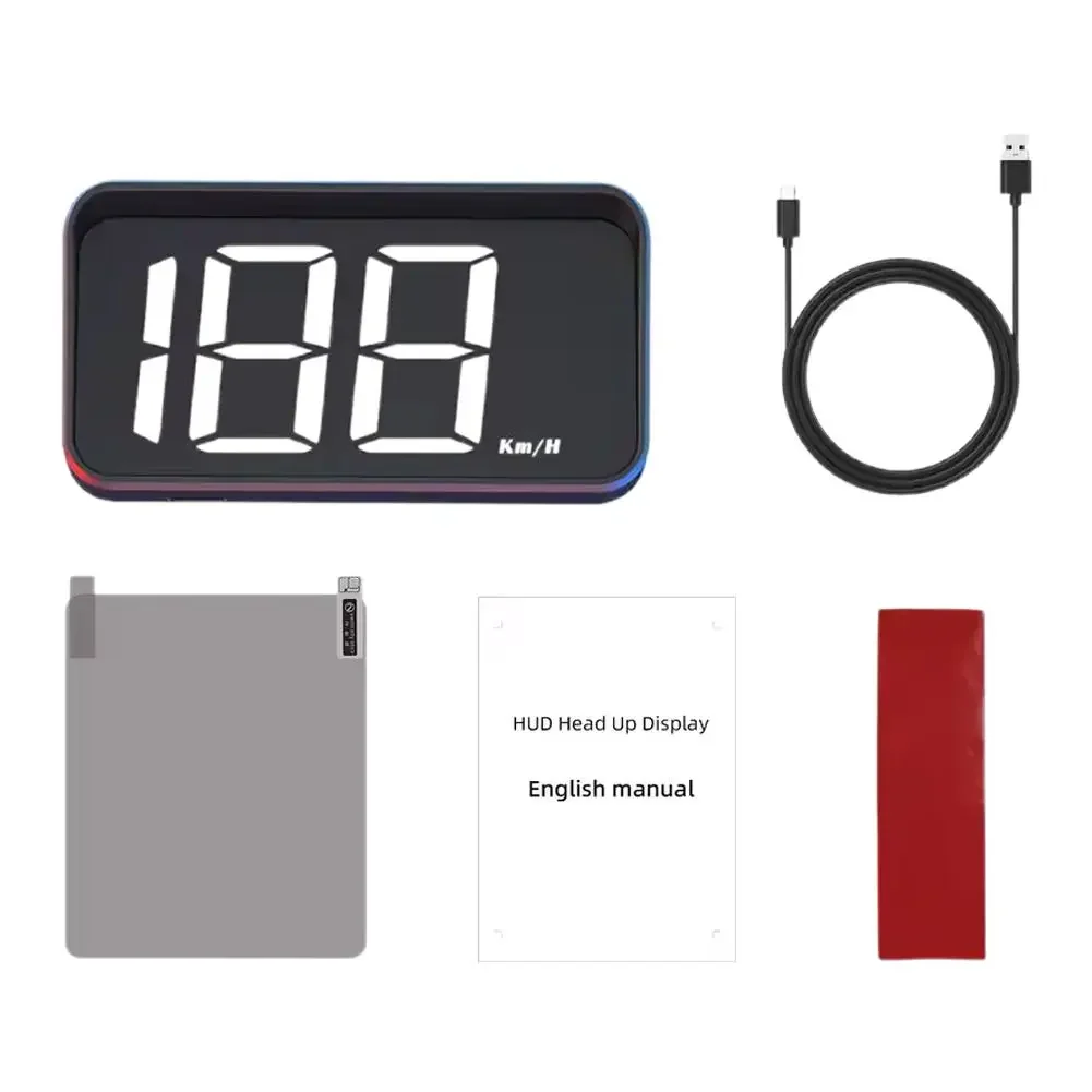 M2 Head Up Display GPS HUD Digital Tacho Plug Und Play Universal Autos Große Schrift KMH Windschutzscheibe