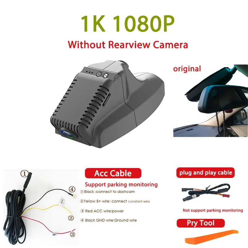1K 2K 4K Wifi Dash Cam Auto Dvr Kamera Für BMW 1 3 5 6 7 Serie E88 E90 E60 E65 E91 E92 Z4 X1 E84 X3 E83 F25 X5