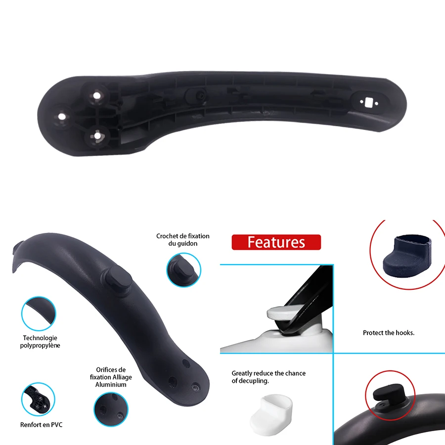Kotflügel hinten für Xiaomi M365/Pro/Mijia Mi 1S Elektroroller – Bild 3