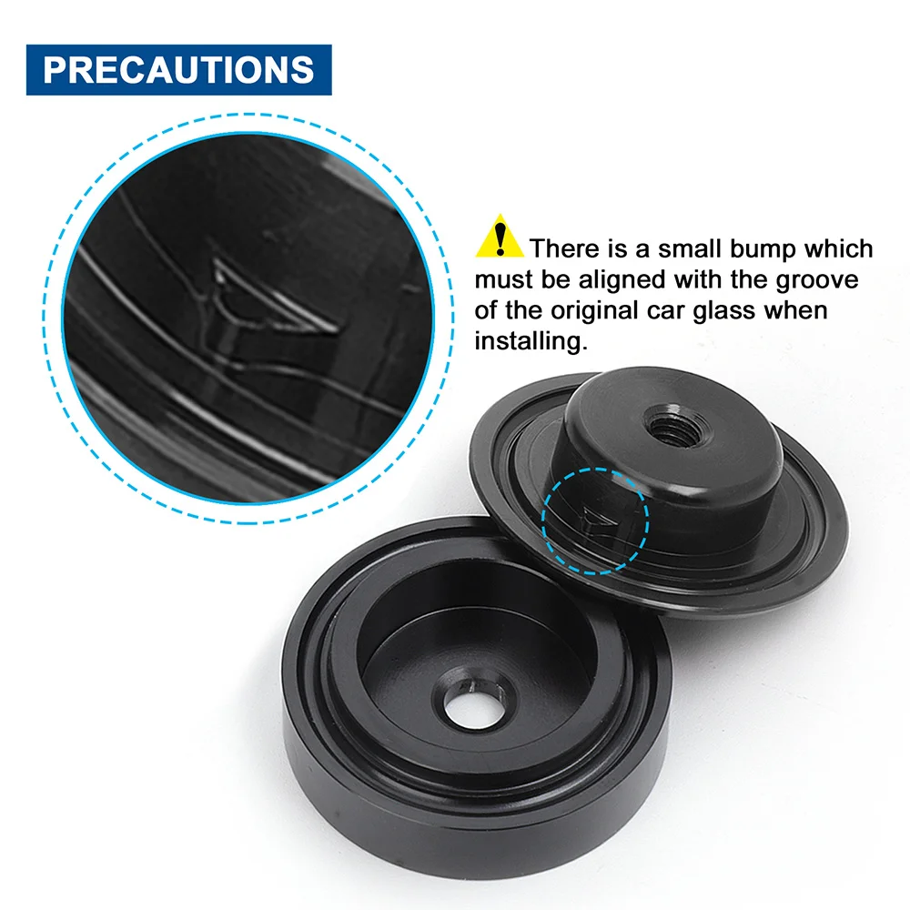 Auto Heck wischer löschen Kit Stecker Kappe O-Ring Aluminium legierung – Bild 6