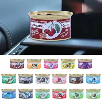 Auto Aroma Auto Lufterfrischer Parfüm Konserven Holz Blöcke Kaffee Geschmack Langlebige Auto Aromatherapie