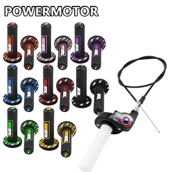 Motorrad Quick Twist Gas Settle Griffe 22mm Griff Griffe Gaszug für Honda Yamaha Kawasaki Suzuki KTM ATV