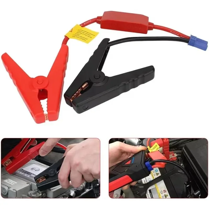 Starthilfekabel für Autos mit Klemmen, EC5-Stecker, Booster-Kabel – Bild 6
