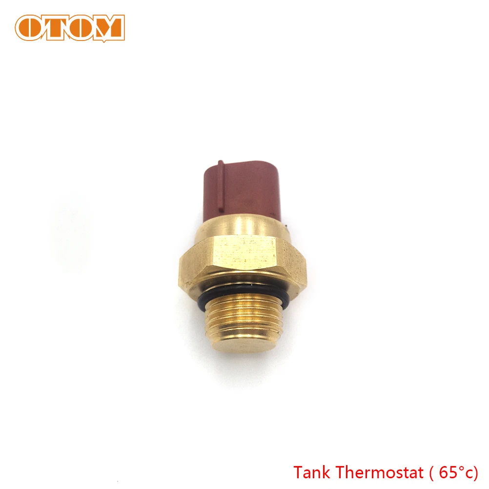 OTOM Motorrad Wasser Tank Thermostat 65 ℃ 80 ℃ 85 ℃ 88 ℃ Fan Kühler Temperatur Sensor Schalter Motocross