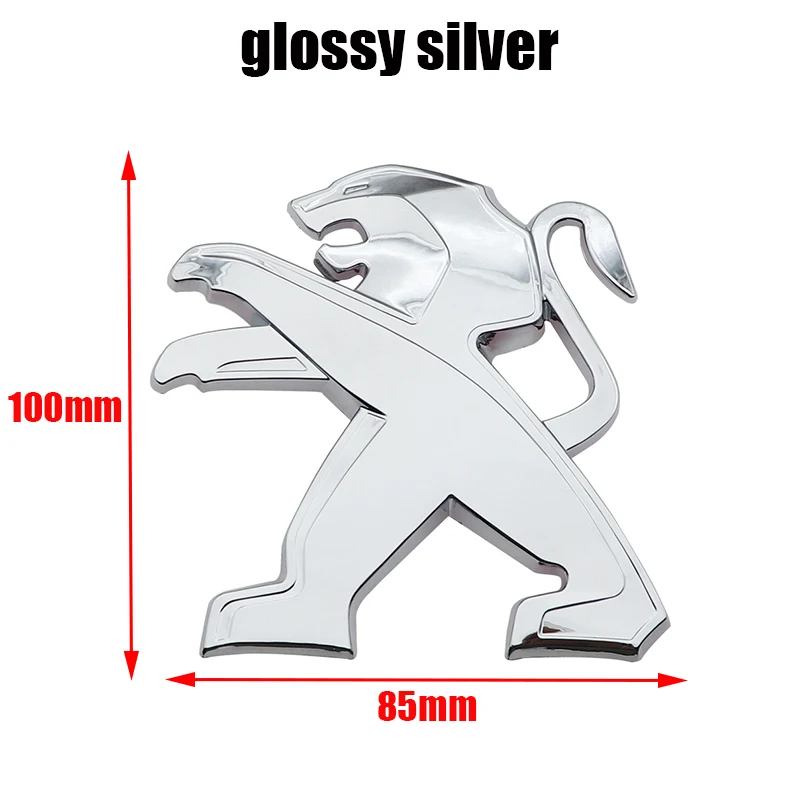 100mm 78mm 3D ABS Auto Front logo Hinten Stoßstange schwanz tür stamm – Bild 3