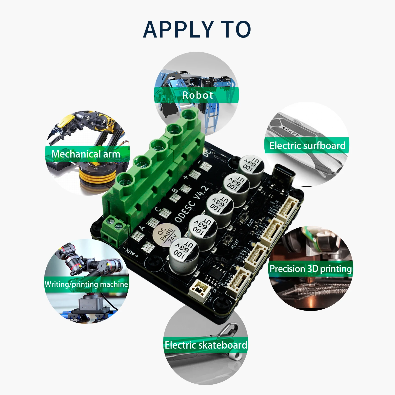 Odesc v3.1 Hochleistungs-Hochleistungs-Servomotor steuerung mit einem – Bild 4