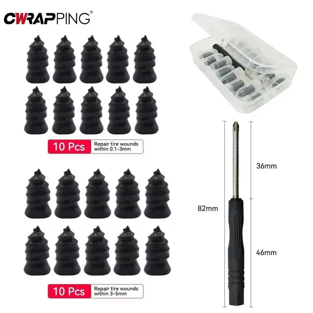 Vakuum Auto Reifen Reparatur Gummi Nagel Set Universal Reifen Schraube Tubeless Reparatur Tools Kit Auto