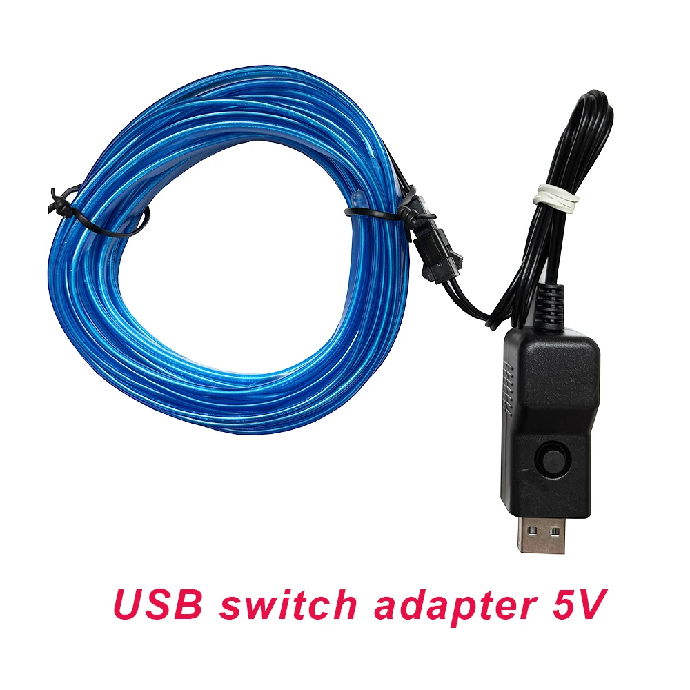 10m/3m/5m Neon LED Auto Innenbeleuchtung Streifen Auto LED Streifen – Bild 3
