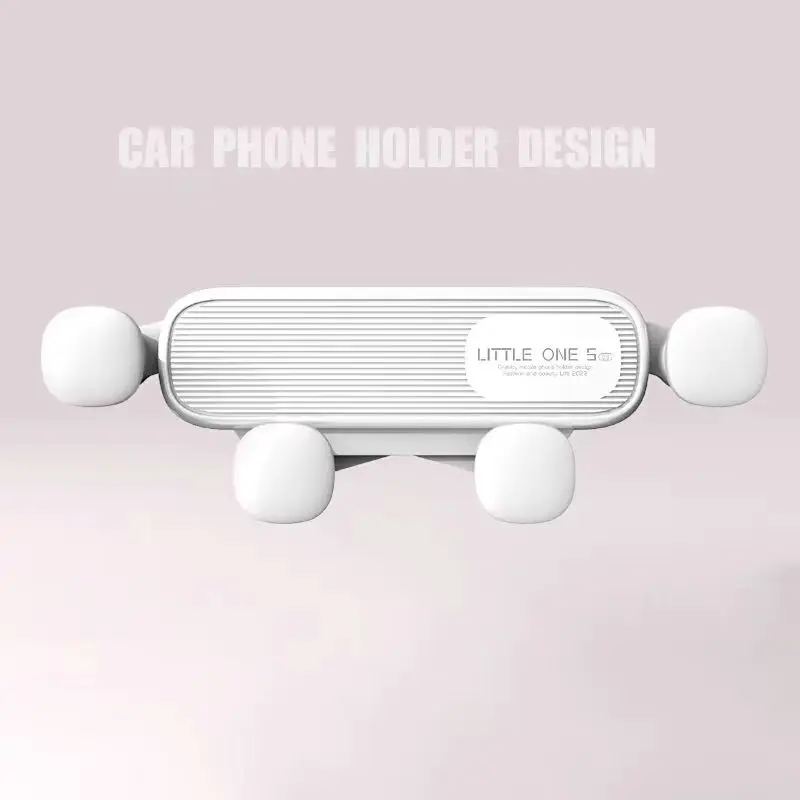 Autotelefonhalter Air Vent Clip Mount Universal Mobile Ständer für GPS-Unterstützung Kompatibel mit iPhone