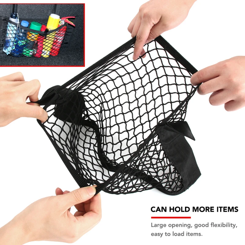 Auto Zurück Hinten Mesh Stamm Sitz Elastische String Net Universal – Bild 4