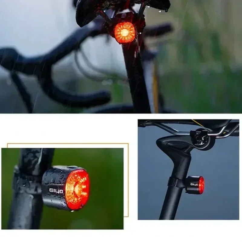 Fahrrad Smart Bremse Rücklicht MTB Rennrad Auto Bremse Sensing Licht – Bild 2